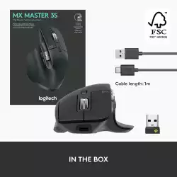 Безжична лазерна мишка LOGITECH MX Master 3S