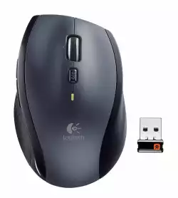 Безжична оптична мишка LOGITECH M705 Marathon, USB, Черен
