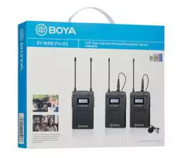 Безжична система микрофони с предавател BOYA BY-WM8 Pro-K2