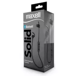 Блутут слушалки тапи MAXELL BT100 SOLID, Черни