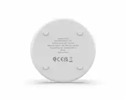 Безжично зарядно устройство RAPOO XC105, Qi, 5W/7.5W/10W, Бял