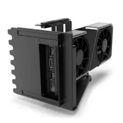 Брекет и кабел NZXT H7 Vertical GPU Mounting Kit, за вертикален монтаж на видео карта, Черен