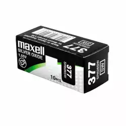 Бутонна батерия сребърна MAXELL SR626 SW /AG4/377/ 1.55V