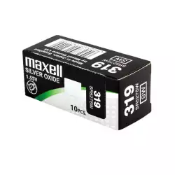 Бутонна батерия сребърна MAXELL SR527 SW 1.55V /319/  1.55V