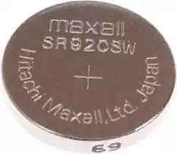 Бутонна батерия сребърна MAXELL SR-920 SW /370/371/AG6  1.55V