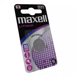 Бутонна литиева батерия MAXELL CR1616 3V