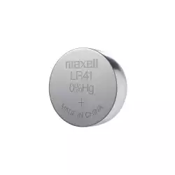 Бутонна микроалкална батерия LR41 /AG3/  10 бр./pack  цена за 1 бр.  MAXELL