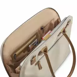 Чанта за лаптоп Hama "Fabulous", от 34 - 36 см (13.3"- 14.1"), бежов