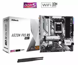 Дънна платка ASROCK A620M Pro RS WiFi, Socket AM5, mATX, 4xDDR5