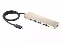 Докинг станция ATEN UH3239, USB-C, Power Pass-Through