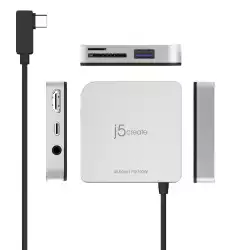 Докинг станция j5create JCD612, USB-C към 4K 60 Hz, HDMI, За iPad Pro