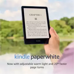 eBook четец Kindle Paperwhite 6.8", 16GB, 2021, 11 генерация, IPX8, Denim