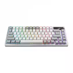 Геймърска безжична Клавиатура ASUS ROG Azoth - Moonlight White