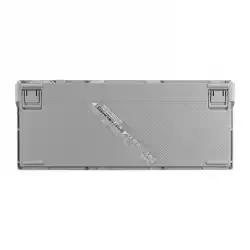 Геймърска безжична Клавиатура ASUS ROG Azoth - Moonlight White