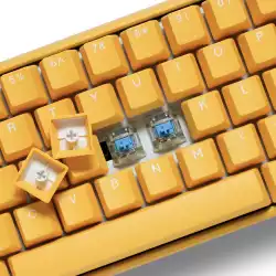 Геймърскa механична клавиатура Ducky One 3 Yellow SF 65, Cherry MX Clear суичове