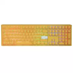 Геймърскa механична клавиатура Ducky One 3 Yellow Full-Size, Cherry MX Blue