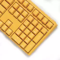 Геймърскa механична клавиатура Ducky One 3 Yellow Full-Size, Cherry MX Silver