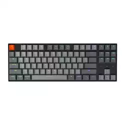 Геймърска Механична клавиатура Keychron K8 TKL Hot-Swappable Gateron Brown Switch RGB LED Plastic Frame