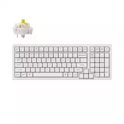 Геймърска Механична клавиатура Keychron K4 Pro White K4P-O4