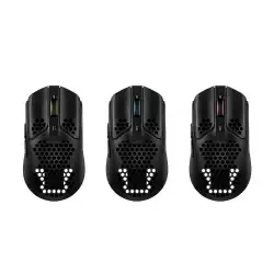 Геймърска мишка HyperX Pulsefire Haste, Wireless, RGB, USB, Черен Червен