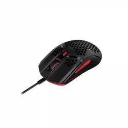 Геймърска мишка HyperX Pulsefire Haste, RGB, USB 2.0, Черен/Червен