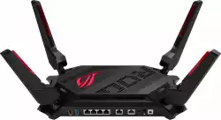 Геймърски Безжичен Рутер ASUS ROG Rapture GT-AX6000, Dual-Band WiFi 6 (802.11ax), MU-MIMO, IPv6, OFDMA, AiMesh, AiProtection Pro, 4804Mbps(6000Mbps Boost)