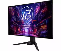 Геймърски Монитор ASRock PGO32UFS 32" OLED Dual Mode UHD/FHD 240/480Hz, 0.3ms