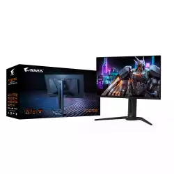 Геймърски монитор GIGABYTE AORUS FO27Q2 QD-OLED,2K QHD, 240Hz, 0.03ms, Vesa ClearMR 13000, HDR 400, KVM