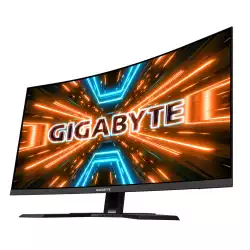 Геймърски Монитор Gigabyte M32QC-EK, 31.5" inch VA 1500R, QHD, HDR, 170hz, 1 ms, KVM