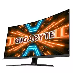 Геймърски Монитор Gigabyte M32UC, 31.5" SS VA UHD 3840x2160, Curved 1500R, 144Hz, 1ms, HDR 400, KVM