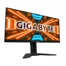 Геймърски Монитор Gigabyte M34WQ-EK, 34" IPS WQHD (3480 x 1440), 144Hz, 1ms, HDR400