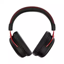 Геймърски слушалки HyperX, Cloud II, Безжични, Микрофон, Черно/Червено