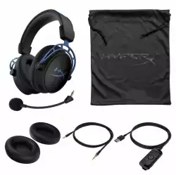 Геймърски слушалки HyperX Cloud Alpha, S 7.1, Син