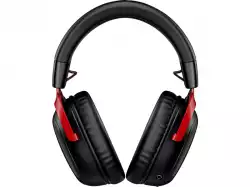 Геймърски слушалки HyperX, Cloud III, Безжични, Микрофон, Черно/Червено