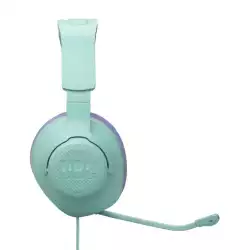 Геймърски слушалки JBL Quantum 100M2 Cyan