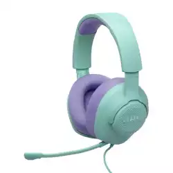 Геймърски слушалки JBL Quantum 100M2 Cyan