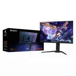 Гейминг монитор GIGABYTE AORUS FO32U2 Pro, 31.5" QD-OLED, 4K UHD, 240Hz, 0.03ms, DP 2.1 UHBR20, Vesa ClearMR 13000, HDR 400, KVM