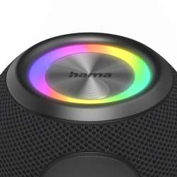 HAMA Блутут колонка "Ball Shape Speaker", 5 светлинни режима, 5W