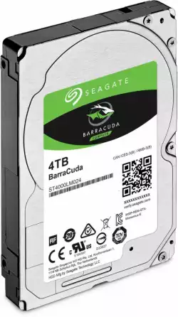 Хард диск SEAGATE BarraCuda, 4TB, 5400RPM, 2.5", 128MB, ST4000LM024