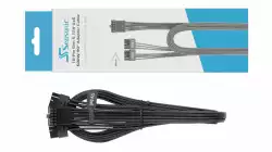 Кабел Seasonic 90° 12VHPWR 600W 16-Pin към 2x8 Pin за Seasonic захранвания