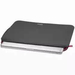 Калъф за лаптоп HAMA Neoprene, 11.6"(30cm), Сив/Червен