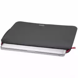 Калъф за лаптоп HAMA Neoprene, До 40 cm (15.6"), Цип, Сив