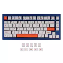 Капачки за механична клавиатура Keychron Orange 92-Keycap Set PBT Dye-Sub US Layout