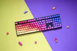 Капачки за механична клавиатура Ducky Afterglow, 108-Keycap Set ABS, Double-Shot, US Layout