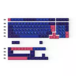 Капачки за механична клавиатура Keychron Cherry Profile Double - Shot PBT Full Set 219 Keycaps - Player