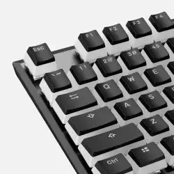 Капачки за механична клавиатура HyperX Pudding Double Shot PBT Keycap Set upgrade kit, Черни