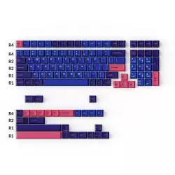 Капачки за механична клавиатура Keychron Cherry Profile Double - Shot PBT Full Set 219 Keycaps - Player