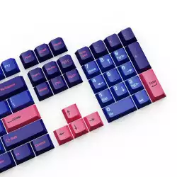 Капачки за механична клавиатура Keychron Cherry Profile Double - Shot PBT Full Set 219 Keycaps - Player