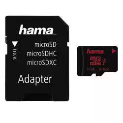 Карта памет HAMA 123980, microSDHC UHS-I, 16GB