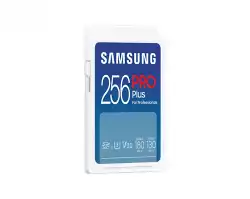 Карта памет Samsung PRO Plus, SD Card, 256GB, Бяла